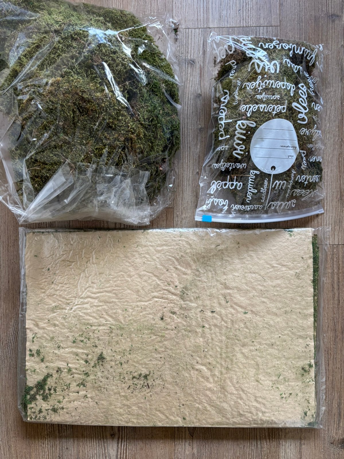 Te koop: losse mos en mosplaten, Ophalen, Zo goed als nieuw