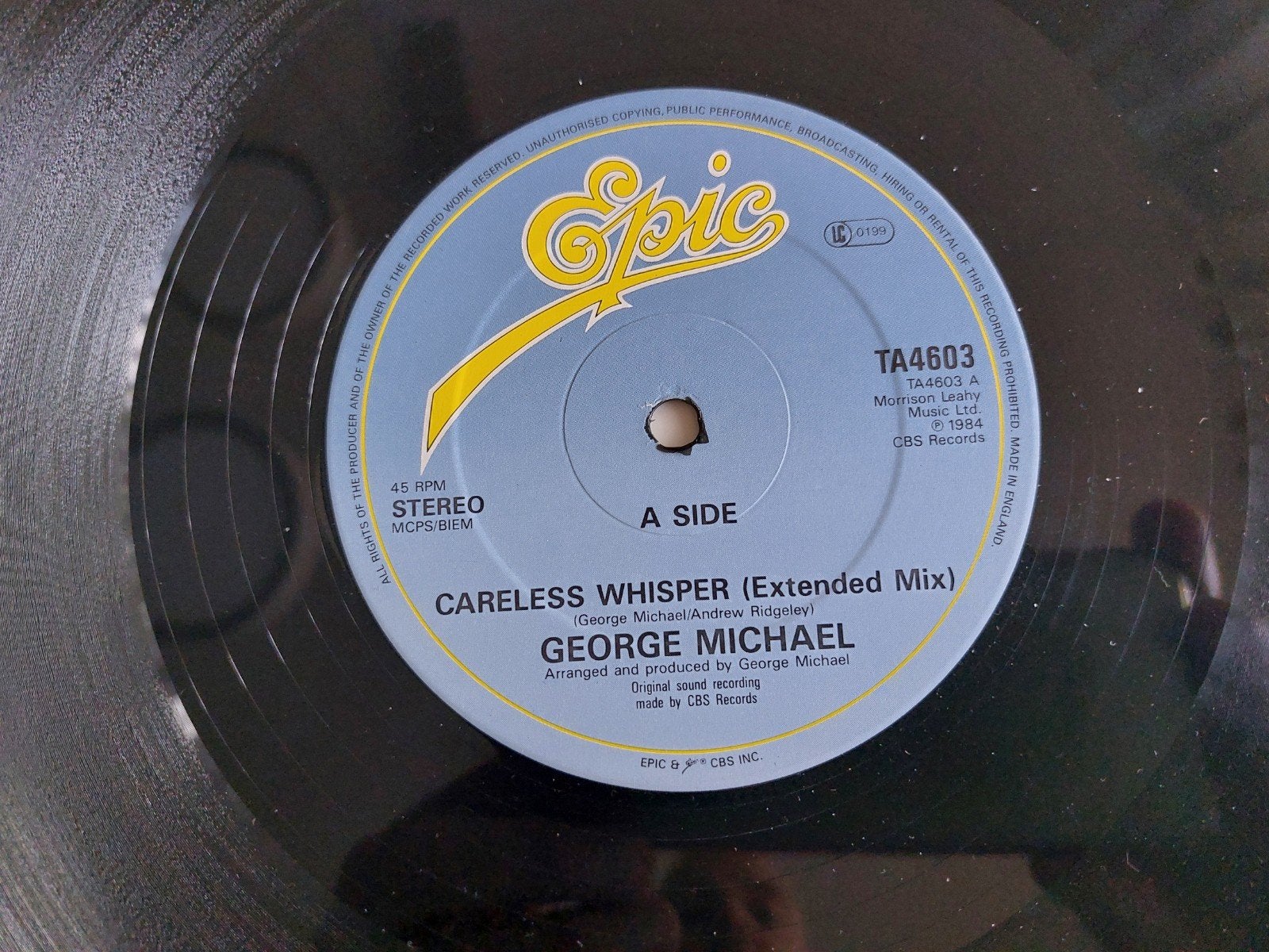 George Michael- Careless whisper (UK/1984), Cd's en Dvd's, Ophalen of Verzenden