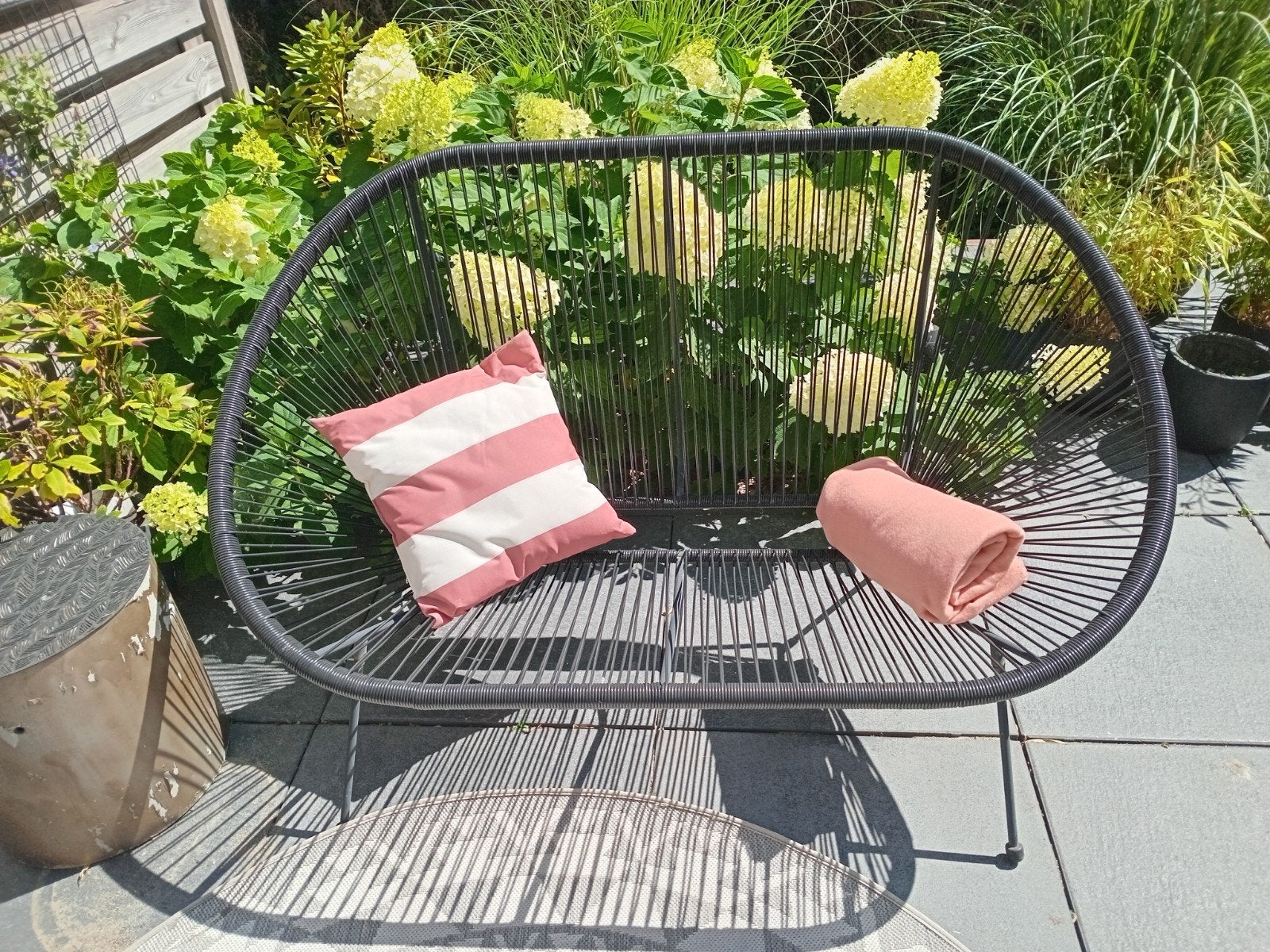 tuinbankje, Ophalen, Hout