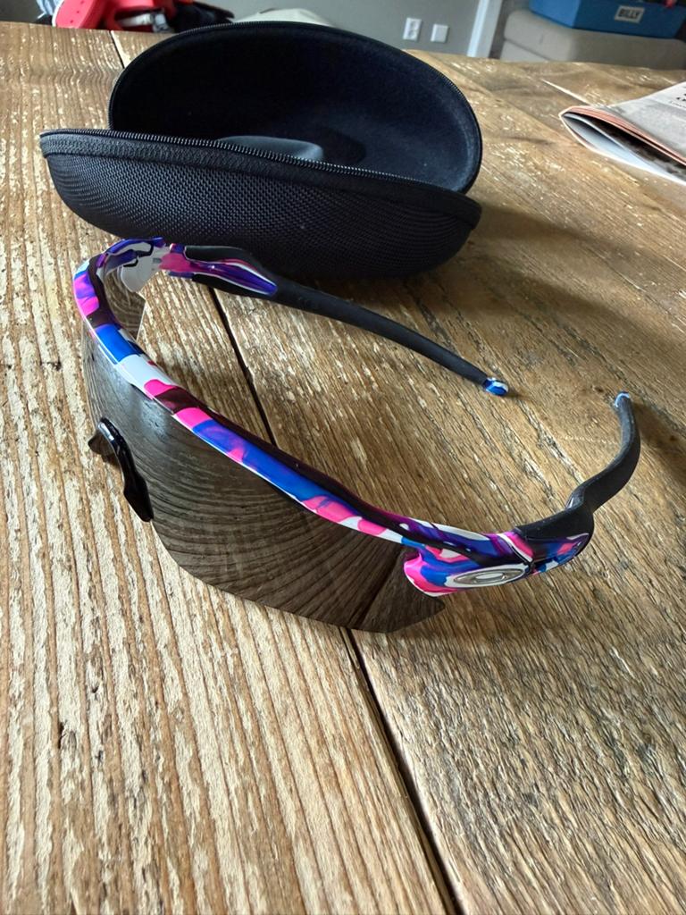 Oakley Radar EV Kokoro | Prizm Black, Sieraden, Tassen en Uiterlijk, Zonnebrillen en Brillen | Heren, Ophalen of Verzenden, Zo goed als nieuw