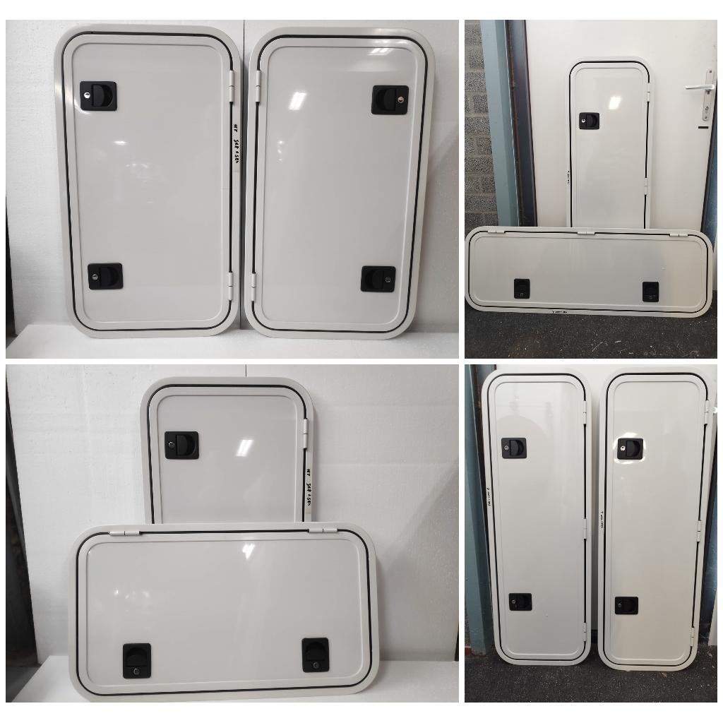 Serviceluik of camperdeur met of zonder binnenpaneel, Caravans en Kamperen, Camper-accessoires, Nieuw, Ophalen
