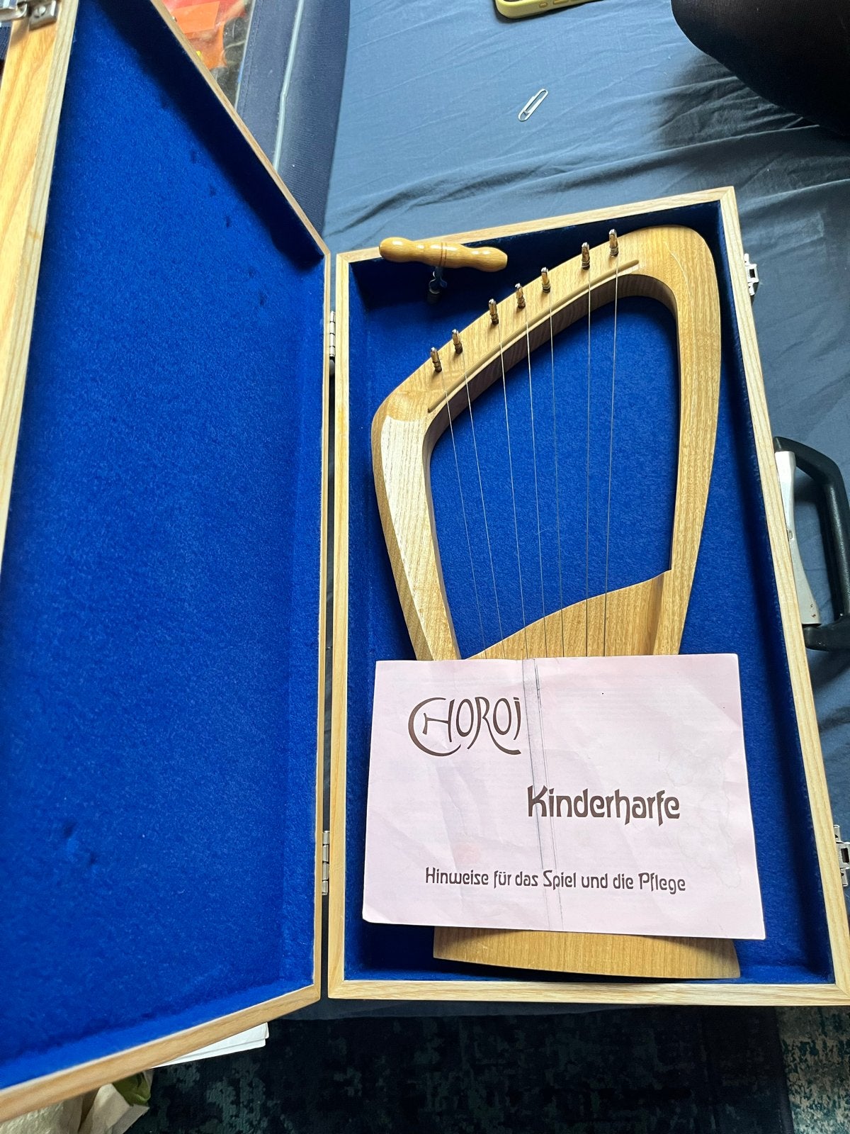 Choroi Kinderharp, Muziek en Instrumenten, Ophalen of Verzenden, Zo goed als nieuw, Harp