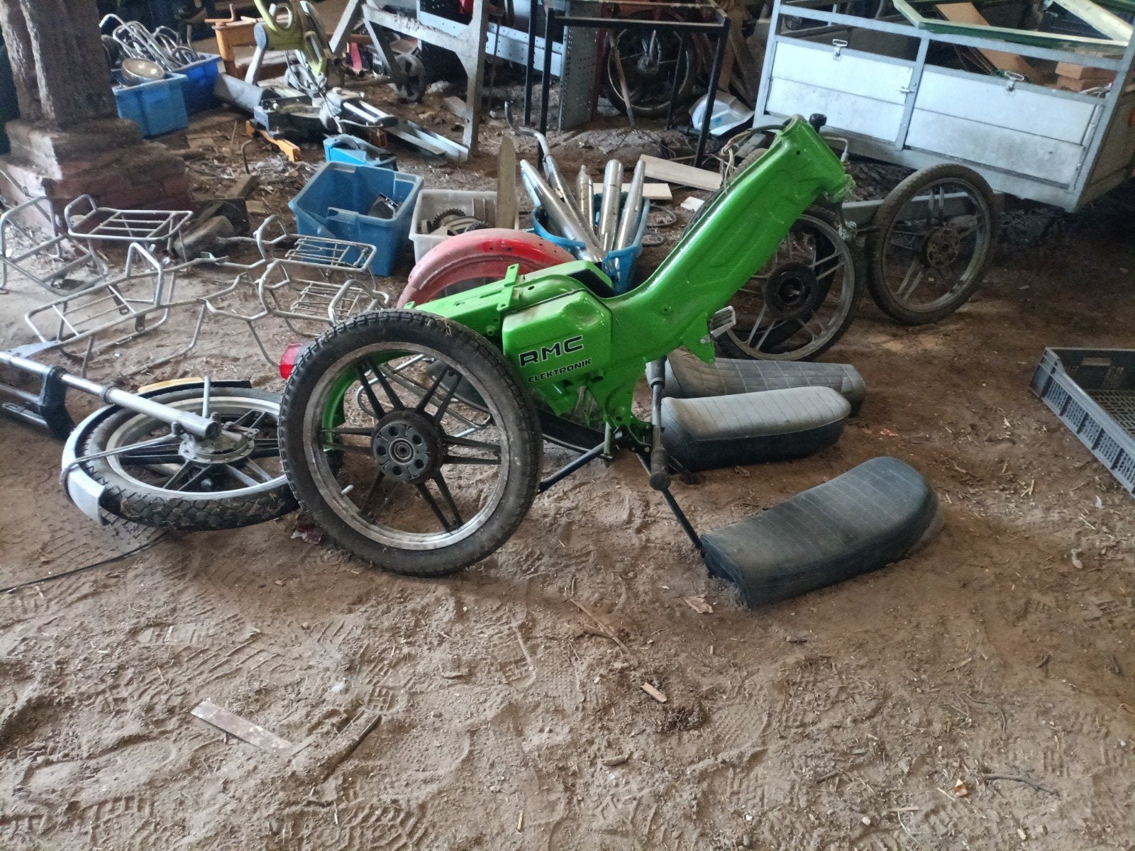 kreidler rmc onderdelen met kenteken, Ophalen of Verzenden, Gebruikt, Frame