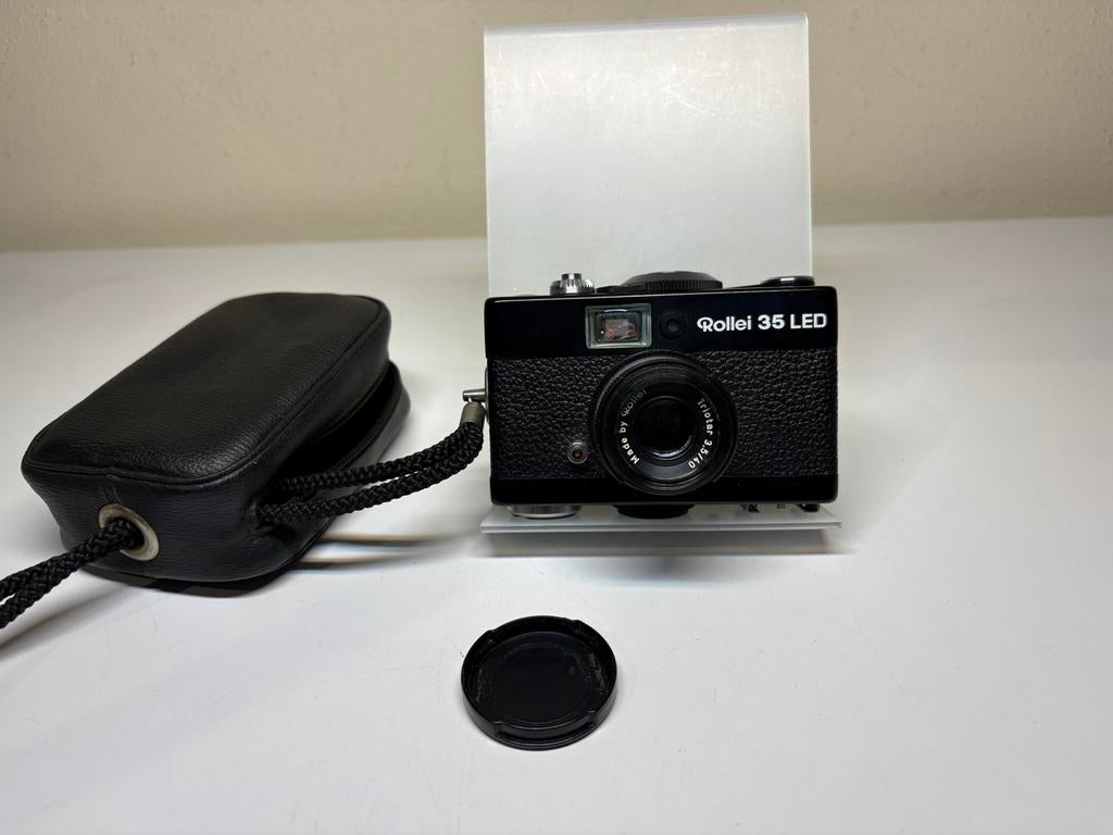 Rollei 35 LED Compact Camera met Tasje - Zo goed als nieuw, Ophalen of Verzenden, Zo goed als nieuw, Compact, Overige Merken
