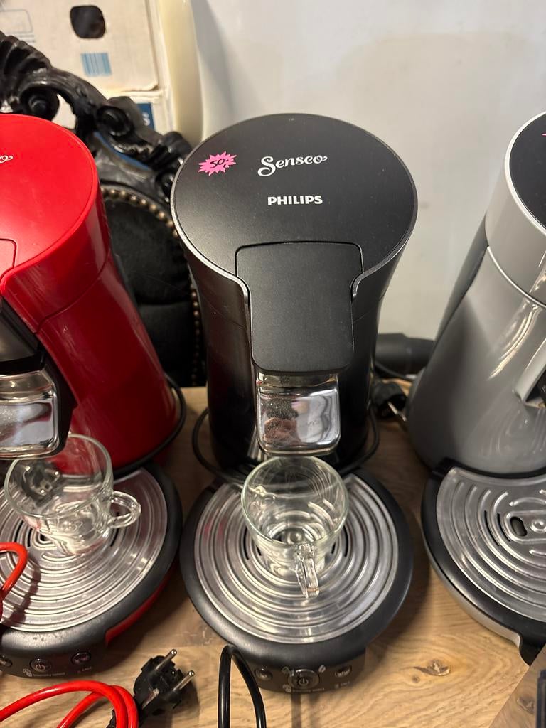 Senseo Koffiezetapparaat - Diverse Kleuren Bechikbaar, Witgoed en Apparatuur, Ophalen, Gebruikt, Koffiemachine, 2 tot 4 kopjes