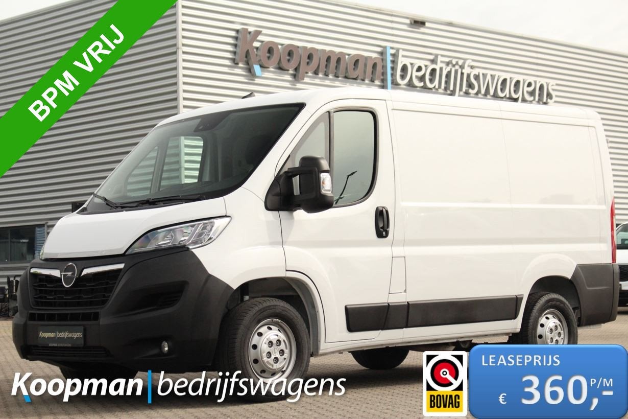 Opel Movano 2.2D 140pk L1H1 3.5t | Cruise | Carplay/Android, Auto's, Voorwielaandrijving, Gebruikt, 4 cilinders, 1905 kg