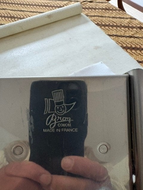 te koop roestvrijstalen mandoline, Overige typen, Ophalen of Verzenden, Gebruikt, Riviera Maison