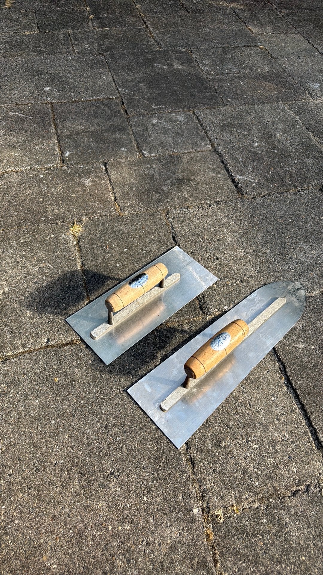 Puntspaan &vlakspaan, Ophalen, Nieuw