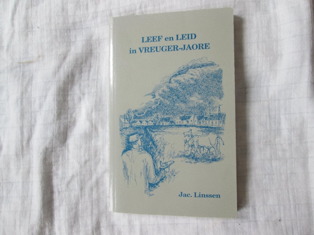 Leef en leid in vreuger jaore jac. linssen, Ophalen of Verzenden, Zo goed als nieuw, Jac. linssen