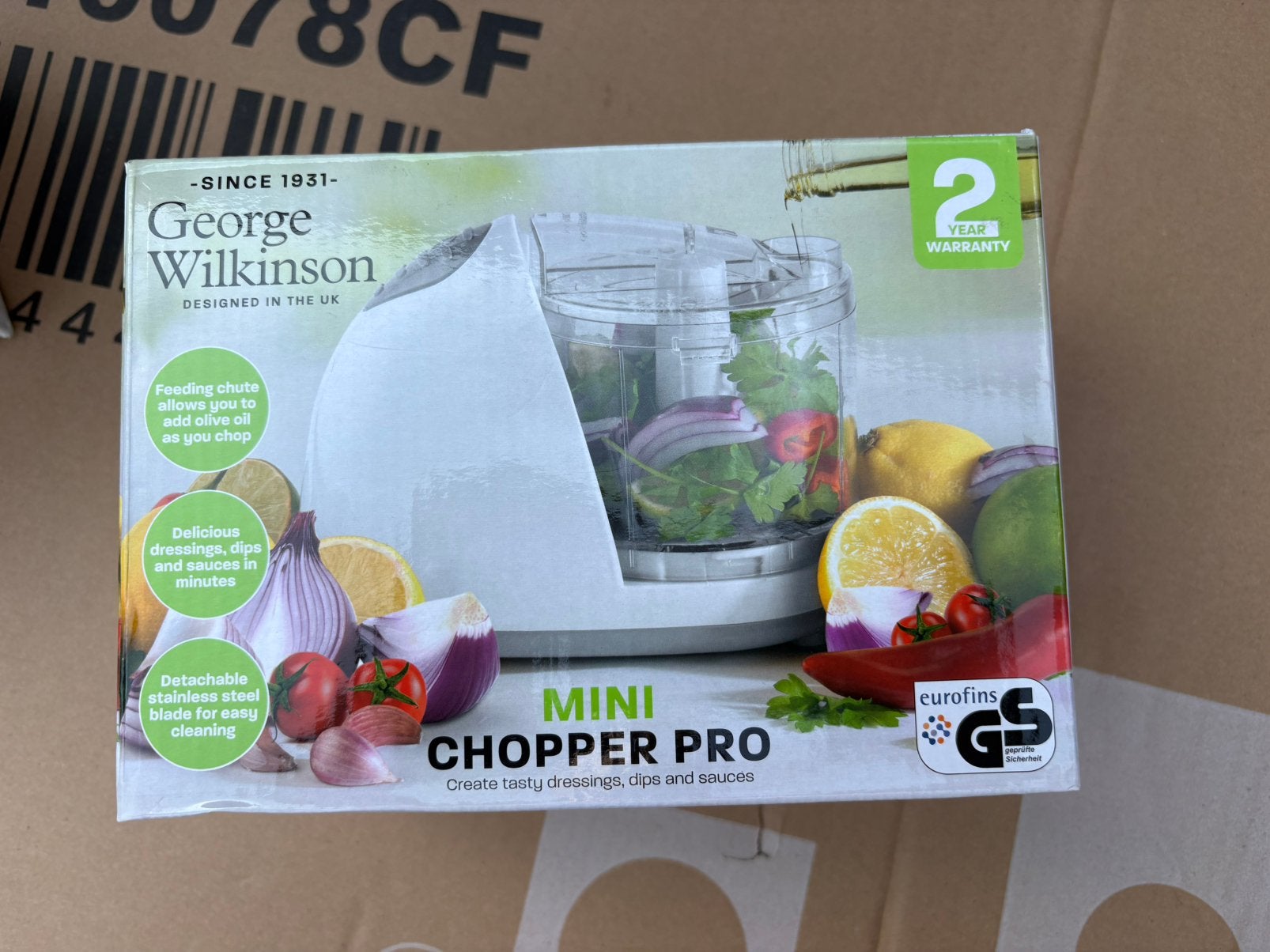 Mini chopper, Huis en Inrichting, Keuken | Keukenbenodigdheden, Ophalen of Verzenden, Zo goed als nieuw