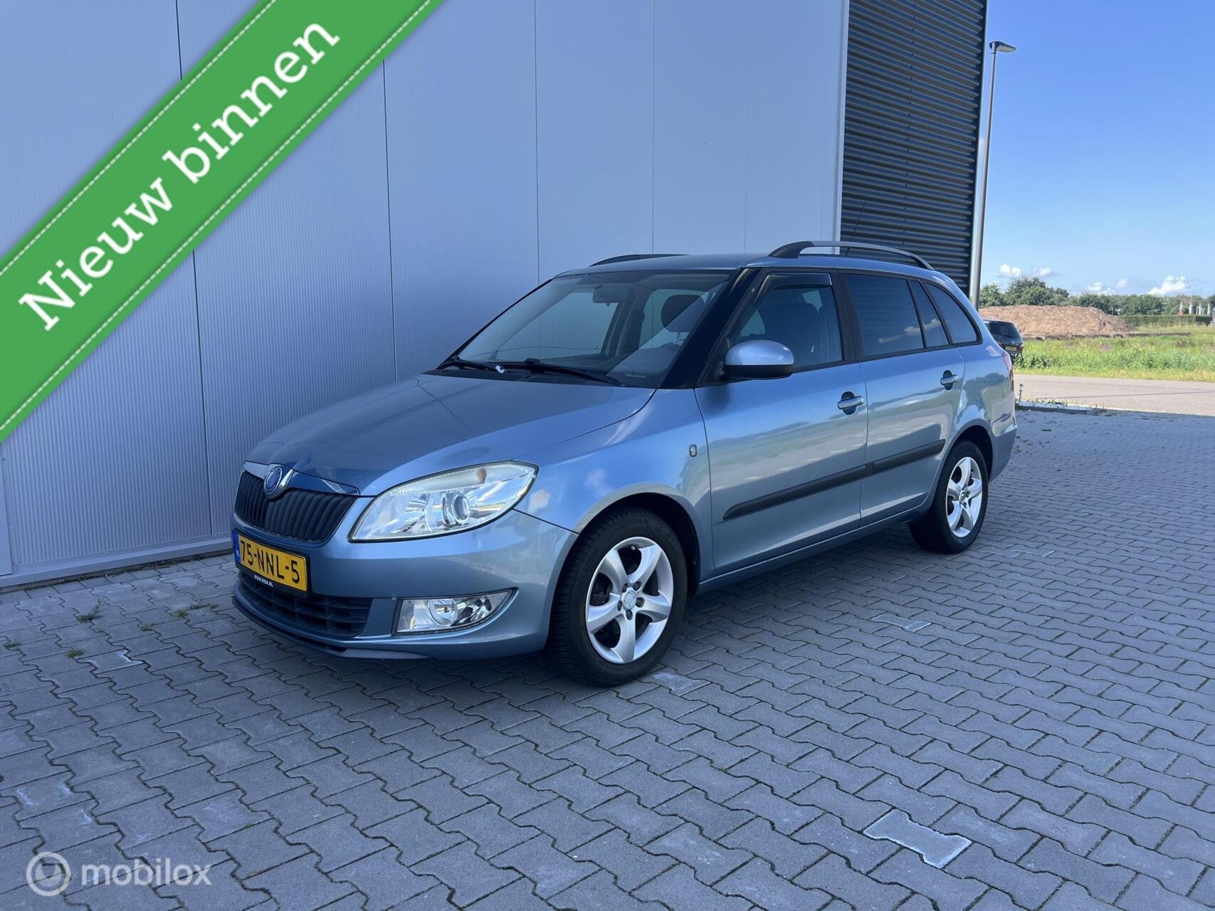Skoda Fabia Combi 1.2 TDI Greenline, Auto's, Euro 5, 450 kg, 1199 cc, Blauw