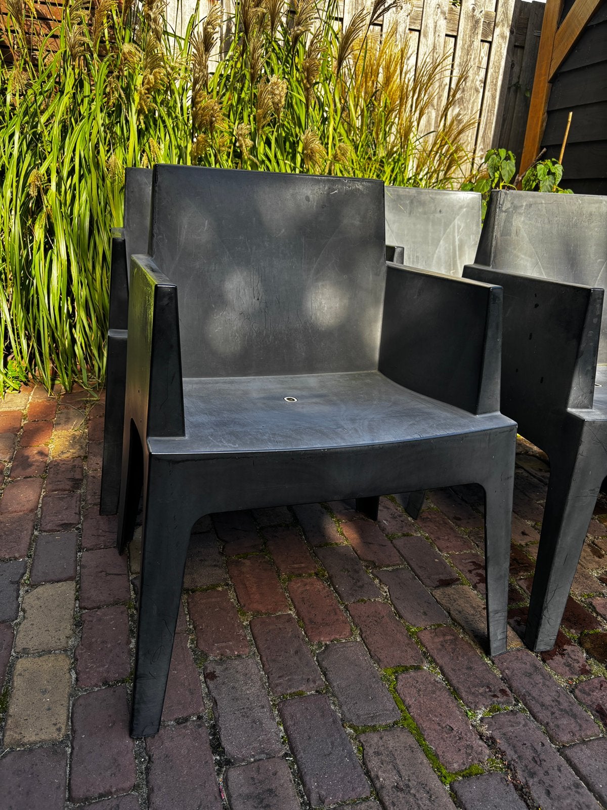 Tuinstoelen Box 6 stuks, Tuin en Terras, Ophalen, Gebruikt, Kunststof