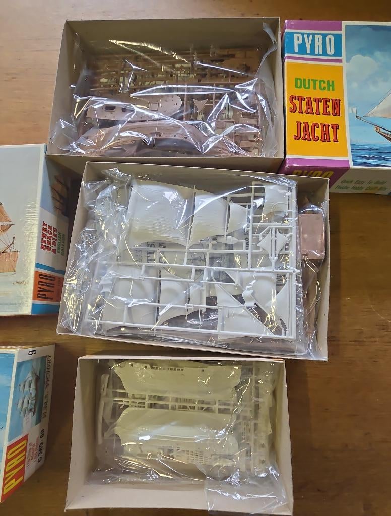 Oud Pyro model schip jaren 1960, Hobby en Vrije tijd, Modelbouw | Boten en Schepen, Overige merken, Ophalen of Verzenden, Zo goed als nieuw