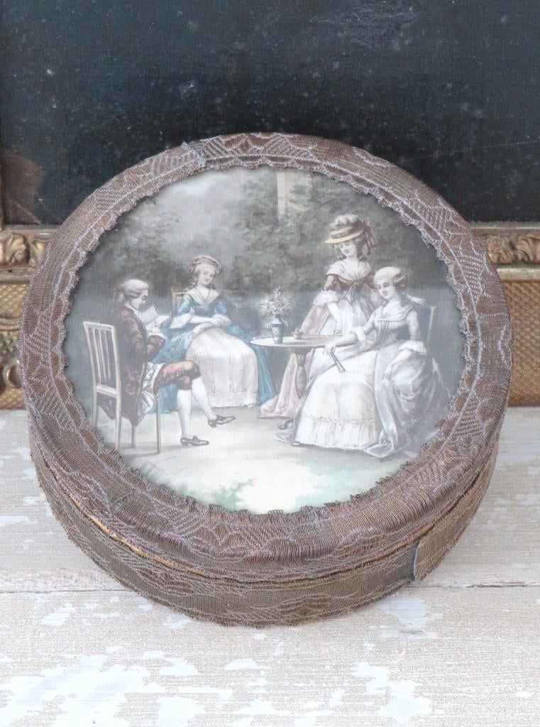 Antieke Franse doos, Ophalen of Verzenden