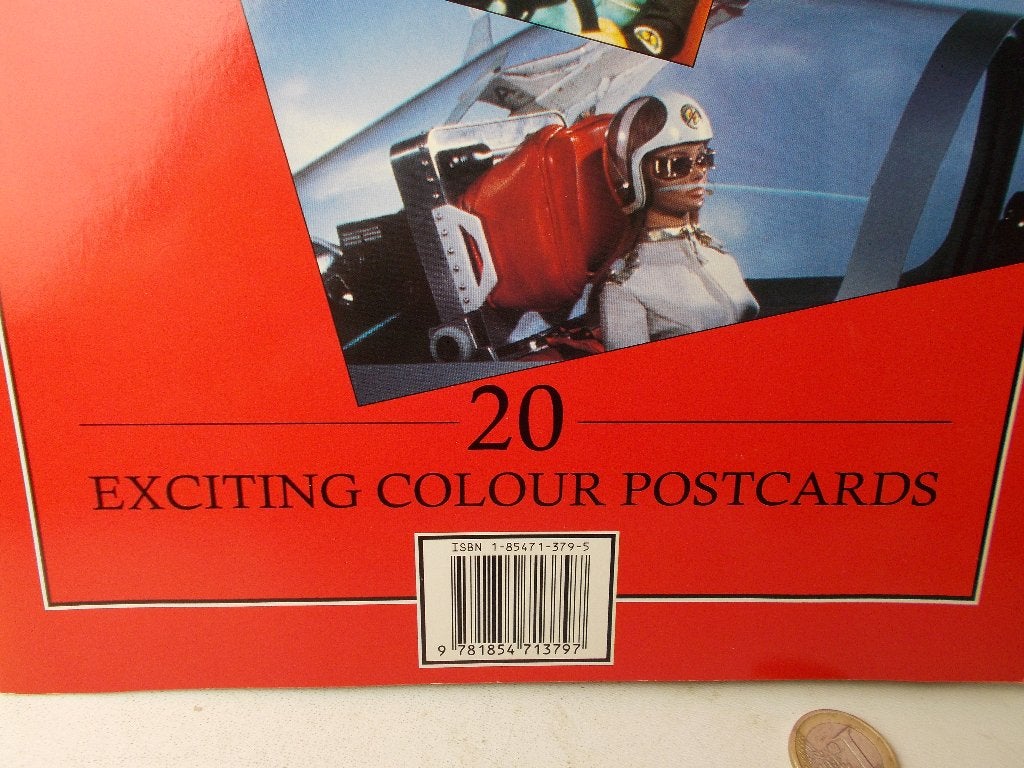 1993 CAPTAIN SCARLET. 20 LUXE POSTCARDS IN ALBUM (Compleet!), Hobby en Vrije tijd, Ophalen of Verzenden, Zo goed als nieuw, Overige typen