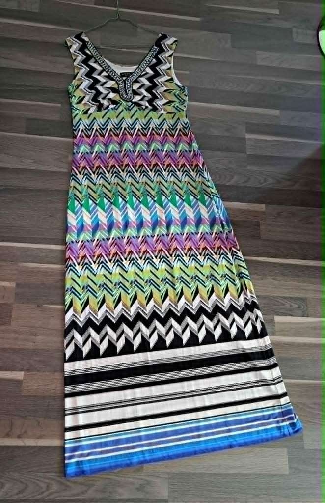 jurk Ana Alcazar, mt 40, maxi, 148cm lang, Maat 38/40 (M), Meerkleurig, Ophalen of Verzenden, Zo goed als nieuw