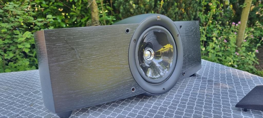 KEF Q9c Center Speaker - Krachtige Middenkanaal Speaker, Overige merken, Gebruikt, Ophalen of Verzenden, 60 tot 120 watt