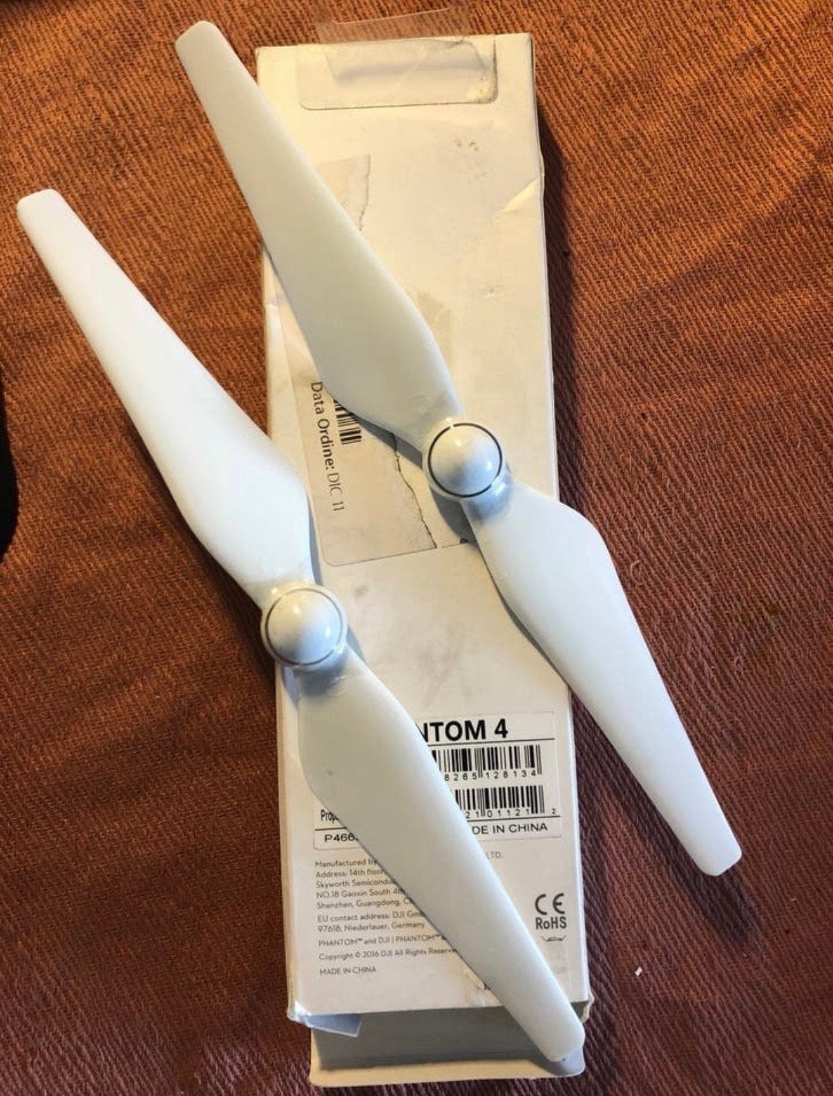 DJI, Phantom 4 propellers, 4 stuks ! . Nieuw in doos  !!, Audio, Tv en Foto, Nieuw, Ophalen of Verzenden, DJI, Professionele drone