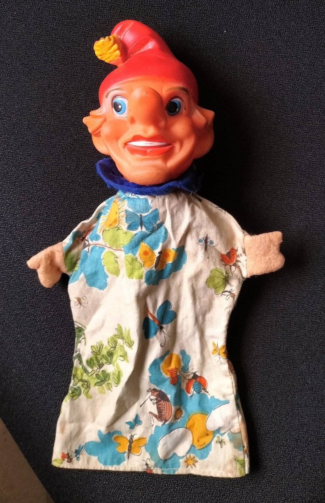 Vintage Handpop - Jan Klaassen (poppenkast, jaren 60/70), Ophalen of Verzenden, Gebruikt, Overige typen