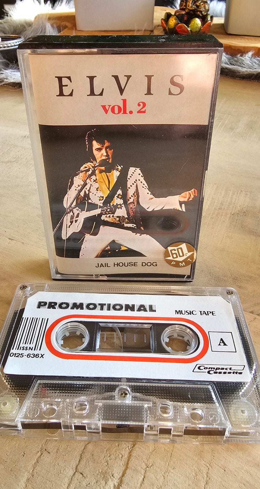 Zeldzame Elvis Presley Cassette - Elvis Vol. 2 bootleg, Cd's en Dvd's, Gebruikt, 1 bandje, Ophalen of Verzenden, Origineel