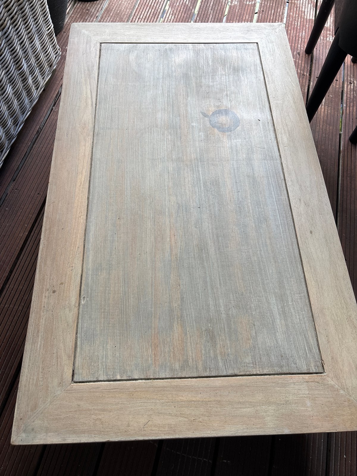 Opium Houten salontafel met sierlijke poten, Huis en Inrichting, Tafels | Salontafels, Gebruikt, 100 tot 150 cm, Minder dan 50 cm