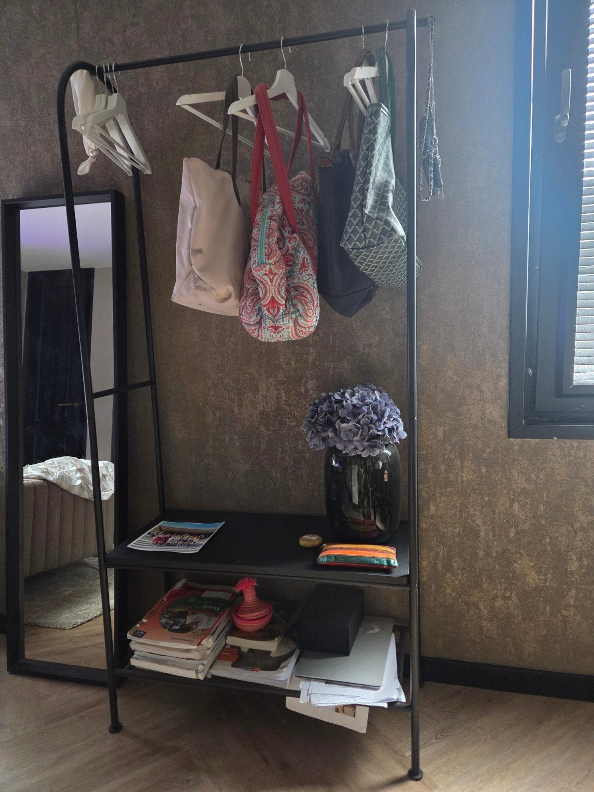 ikea kledingrek, Huis en Inrichting, Woonaccessoires | Kapstokken, Ophalen, Staande kapstok, 150 tot 200 cm