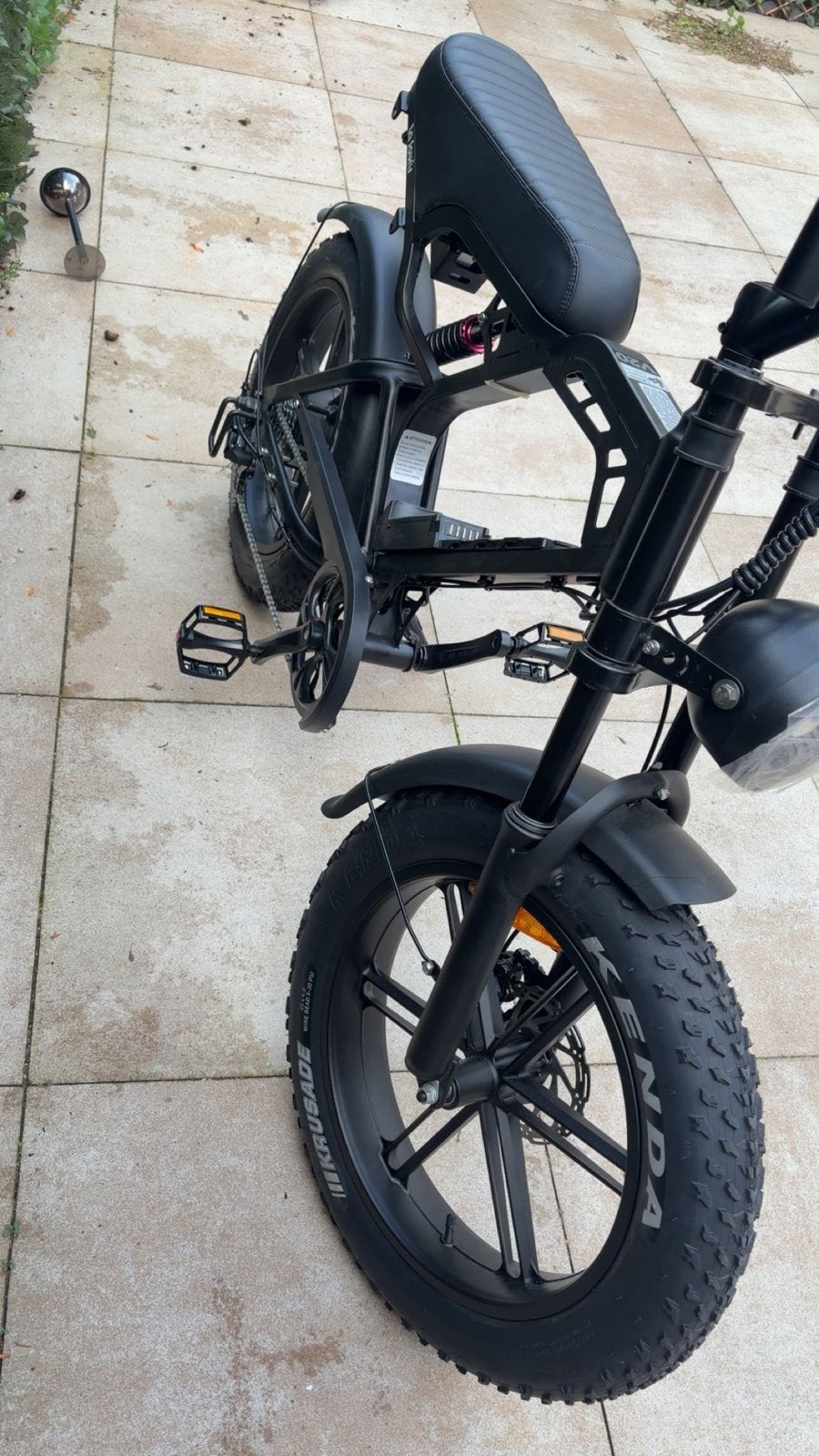 Foto 5 van NIEUWE Crossboss V20 Fatbike, zonder accu