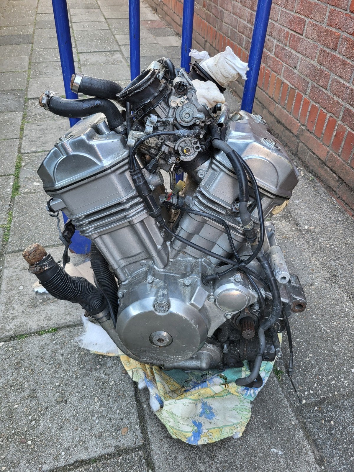 Honda Motorblok 647cc 650cc Transalp, Motoren, Ophalen