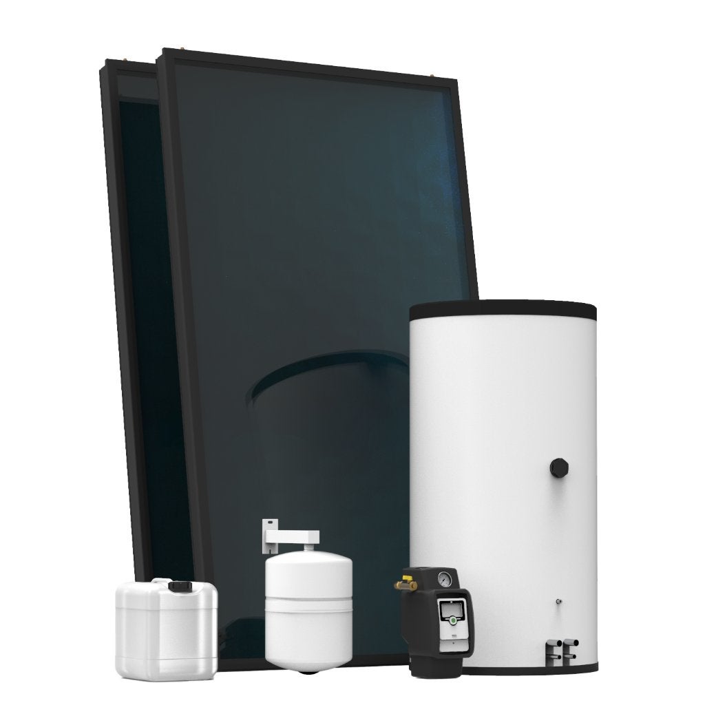 HR Solar zonneboilersysteem Ella 200 liter, Ophalen, 100 liter of meer, Boiler, Zo goed als nieuw