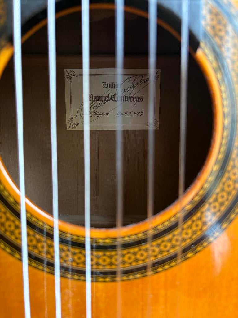 Contreras doble tapa spruce/csar, Ophalen, Gebruikt, Klassieke of Spaanse gitaar, Met koffer