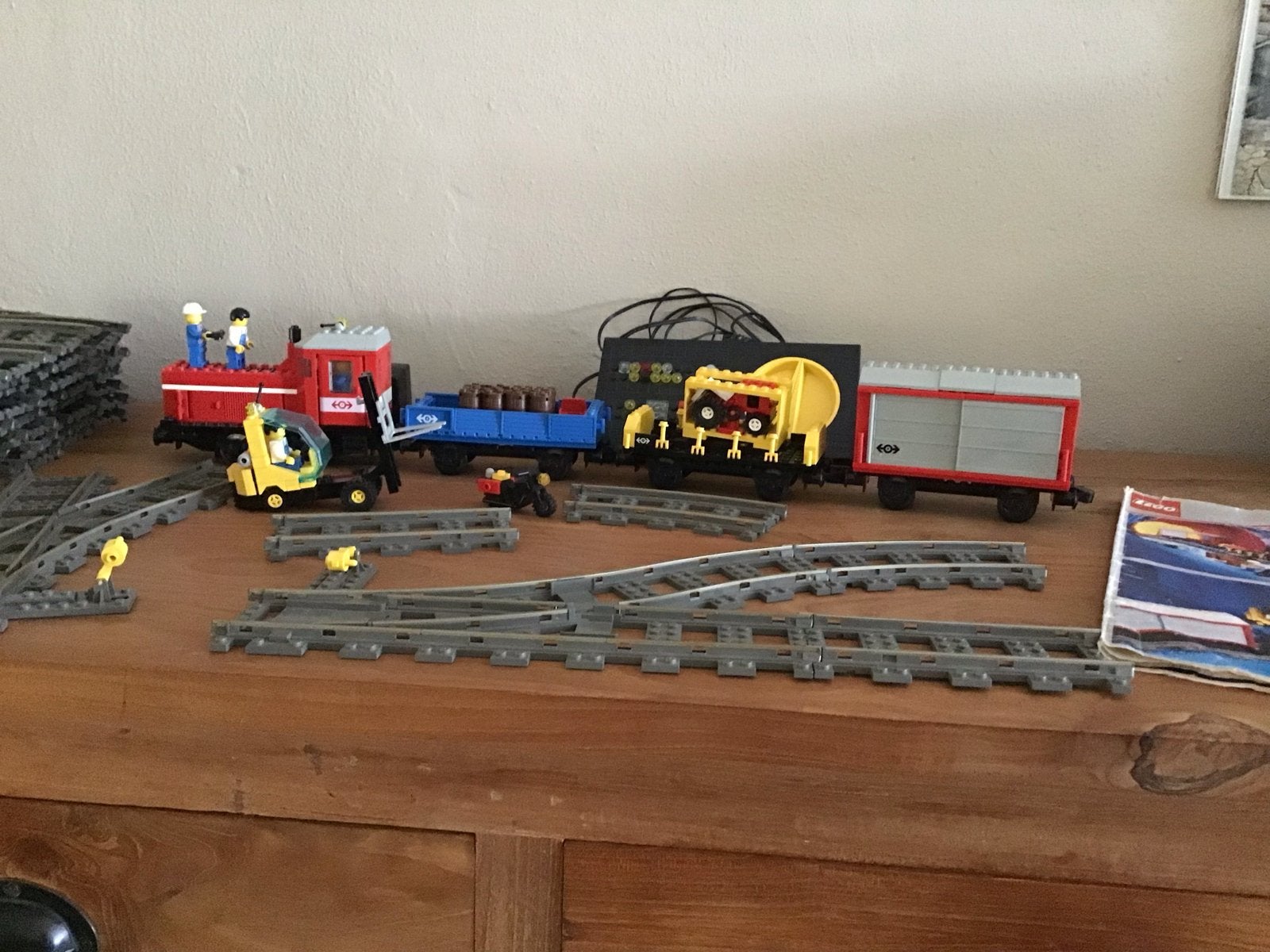 LEGO Treinset 4563 met rails en accessoires, Hobby en Vrije tijd, Modeltreinen | H0, Overige merken, Wisselstroom, Ophalen of Verzenden