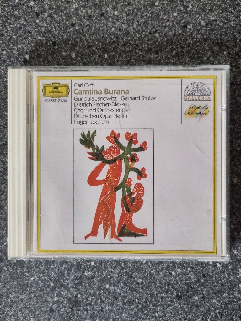 CD CARL ORFF - CARMINA BURANA (DEUTSCHE GRAMMOPHON), Ophalen of Verzenden, Classicisme, Gebruikt, Opera of Operette