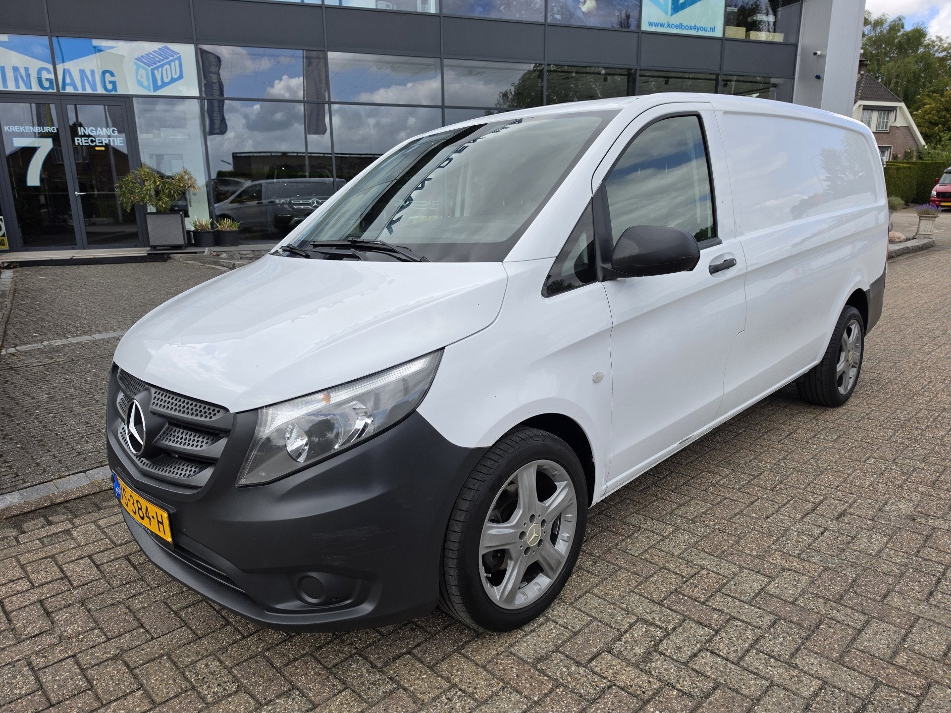Mercedes-Benz Vito 111 CDI Lang * Airco * Cruise Control *, Auto's, Voorwielaandrijving, Euro 5, Stof, Gebruikt