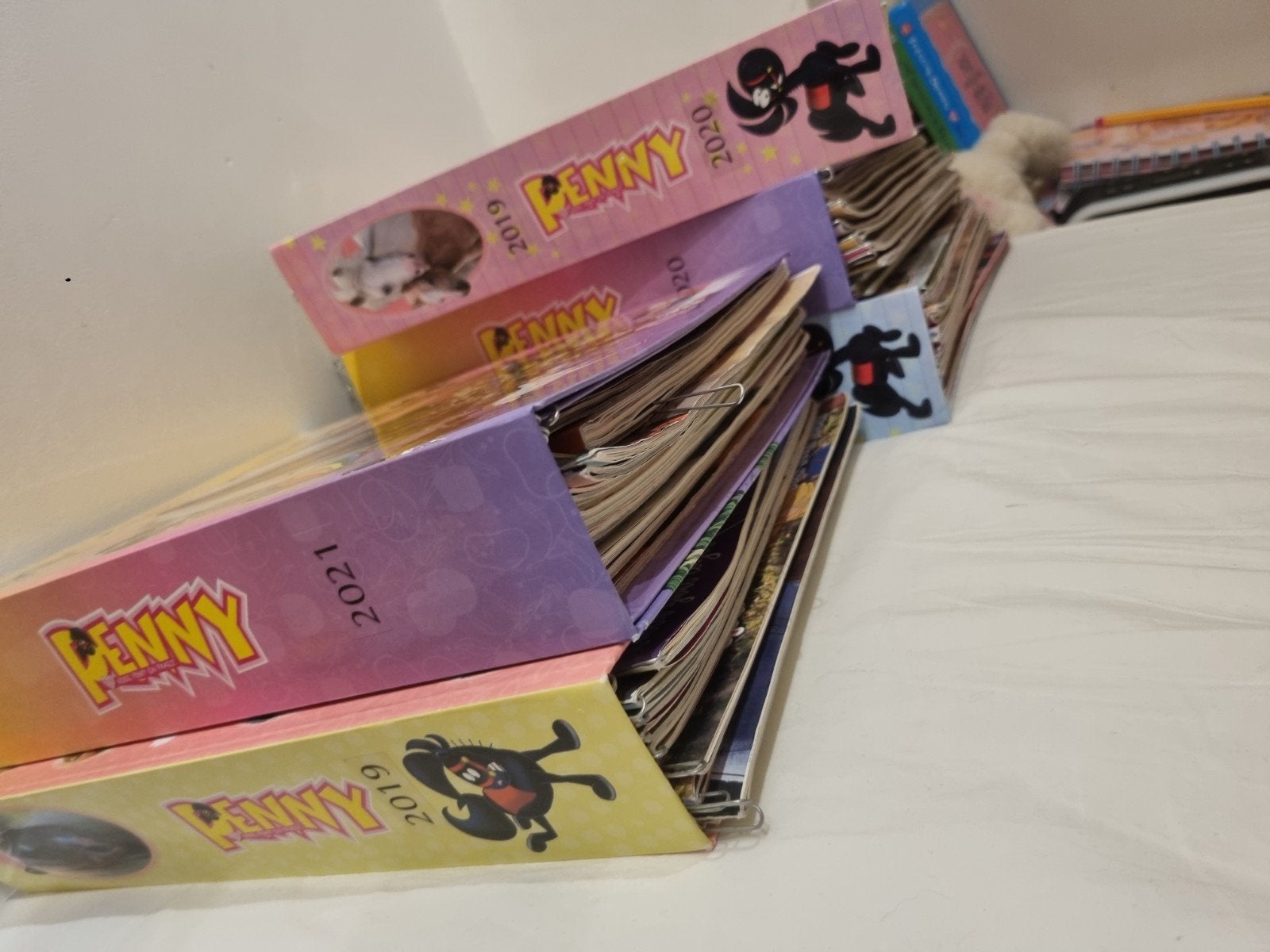 5 Penny albums, Ophalen of Verzenden, Gelezen, Overige typen
