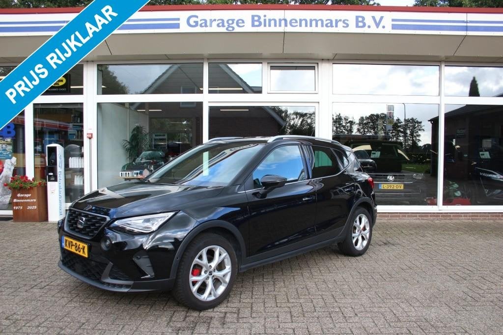 Seat ARONA 1.5 TSI  FR Business Intense, Automaat, Virtual C, Auto's, Arona, 4 cilinders, Alcantara, Zwart