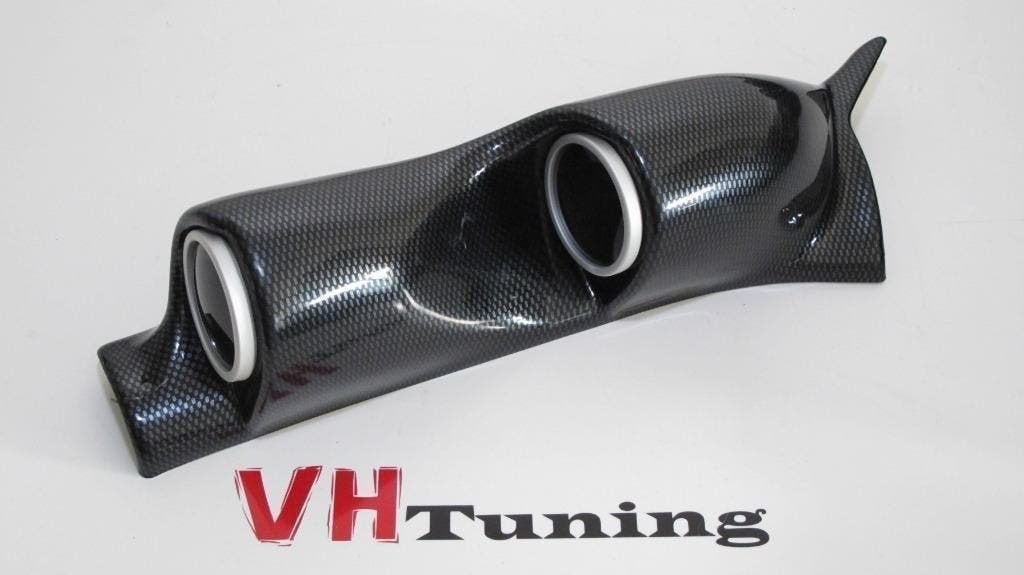 VW Polo 6N1 / 6N2 Carbonnen instrumentenhouden voor 2x 52MM, Ophalen of Verzenden