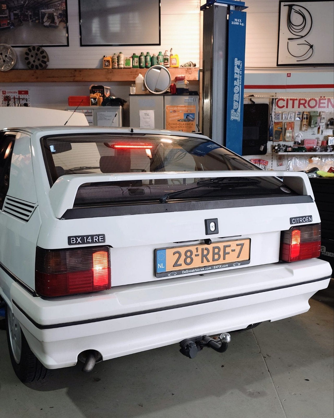 Citroën BX 14RE / "19GTI" MILLESIME (En meer!), Auto's, Citroën, Voorwielaandrijving, Zwart, 4 cilinders, BX