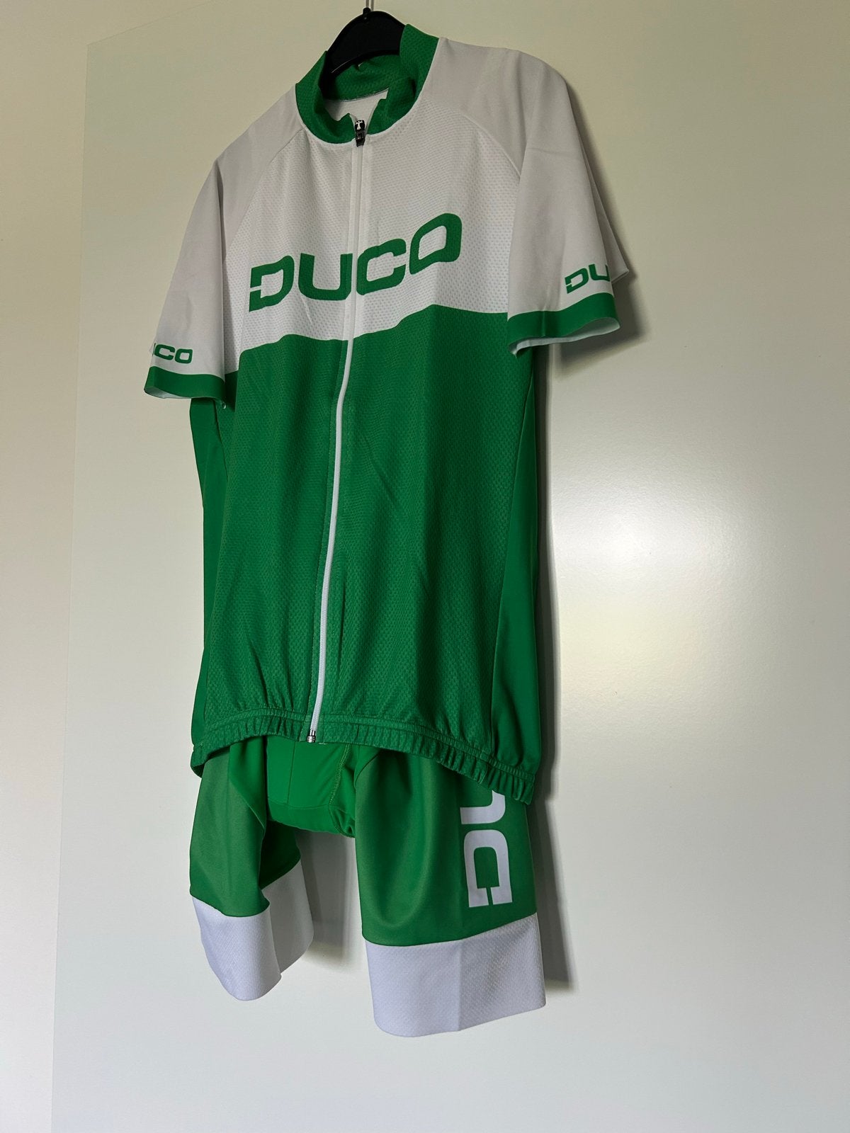 Bioracer wielerkledingset - shirt en broek - maat L, Heren, Ophalen of Verzenden, Zo goed als nieuw, L