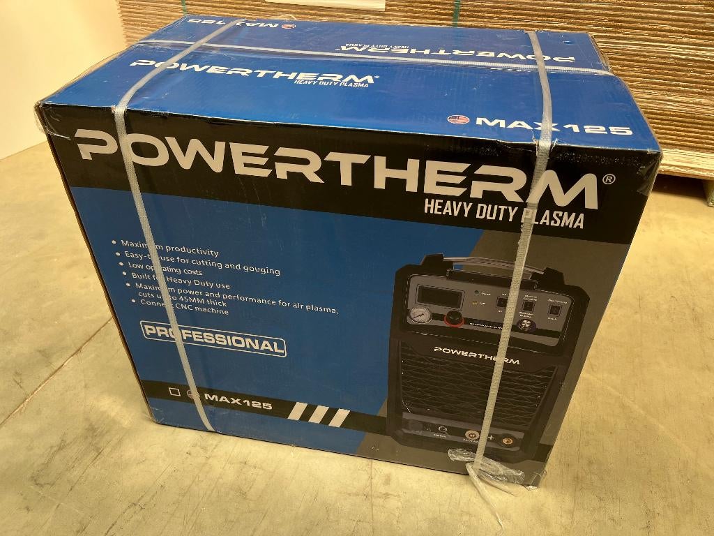 Powertherm Max125 Pro Plasmasnijder - nieuw, Ophalen, Nieuw, 250 ampère of meer, Overige typen
