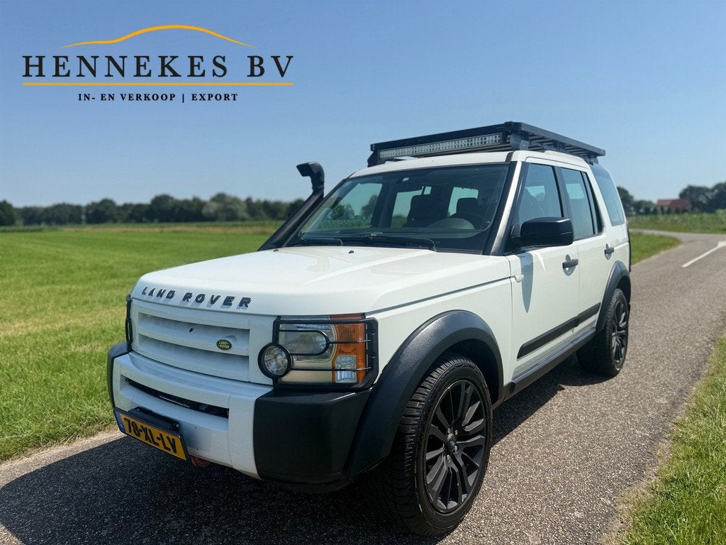 Land Rover Discovery 2.7 TdV6 SE off road nieuwe motor+ auto, Auto's, Land Rover, Stof, 190 pk, Wit, Bedrijf