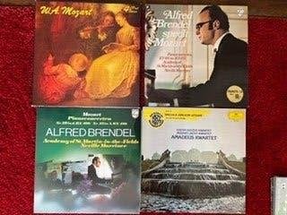 Vinyl: Mozart (box/LP's): Alfred Brendel, Amadeus kwartet, Cd's en Dvd's, Vinyl | Klassiek, Ophalen, Overige typen, Zo goed als nieuw