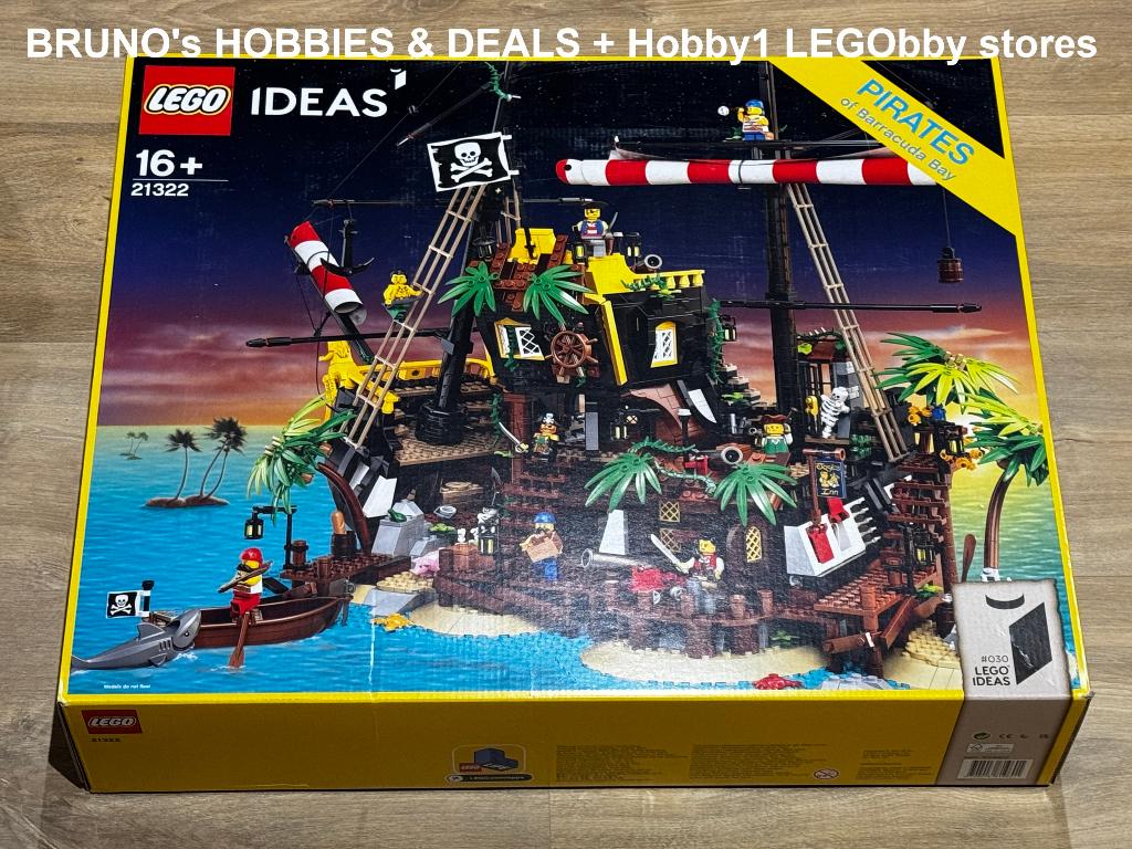 LEGO 21322 IDEAS Pirates of Barracuda Bay NIEUW VERZEGELD, Lego, Nieuw, Ophalen of Verzenden, Ideas