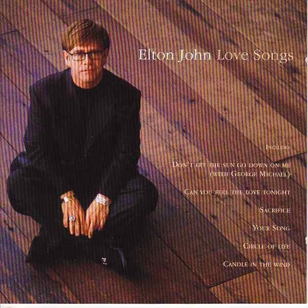 Pop C.D. (1995) : Elton John - Love Songs., Inclusief boekje, Gebruikt, Pop, Ophalen of Verzenden