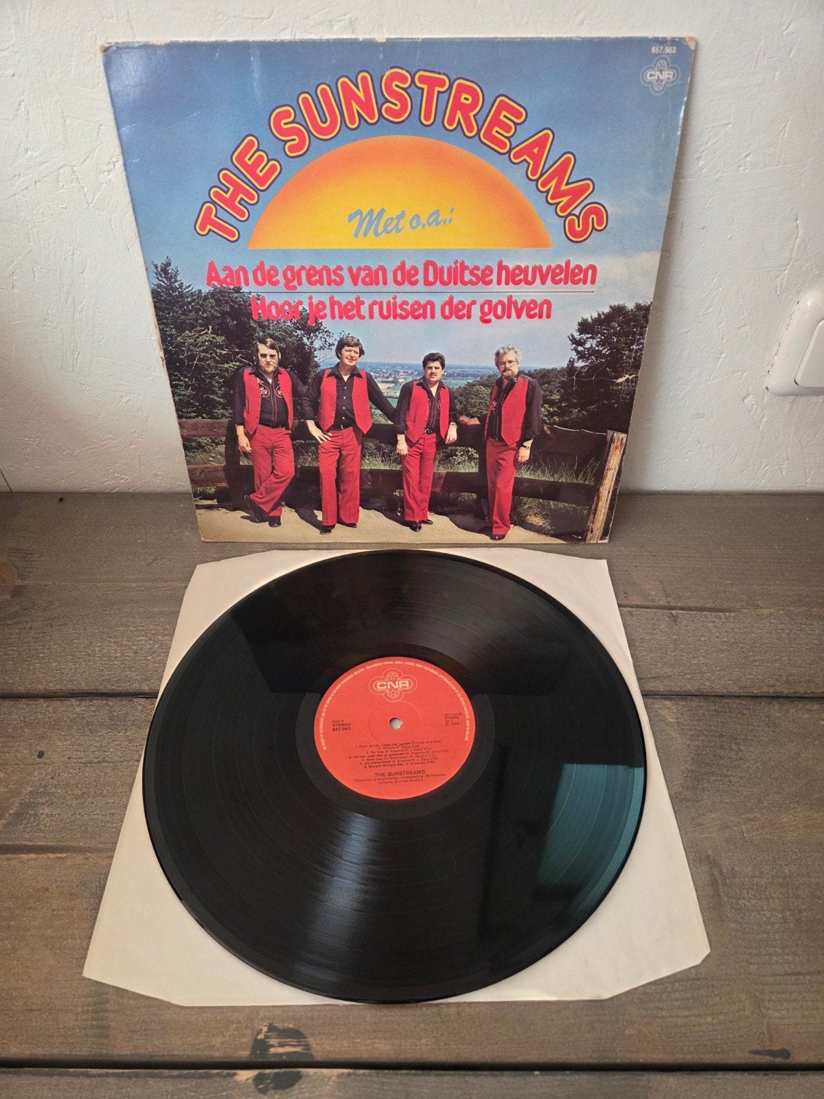 The Sunstreams - Aan de grens van de Duitse heuvelen LP, Ophalen of Verzenden, Gebruikt, 12 inch