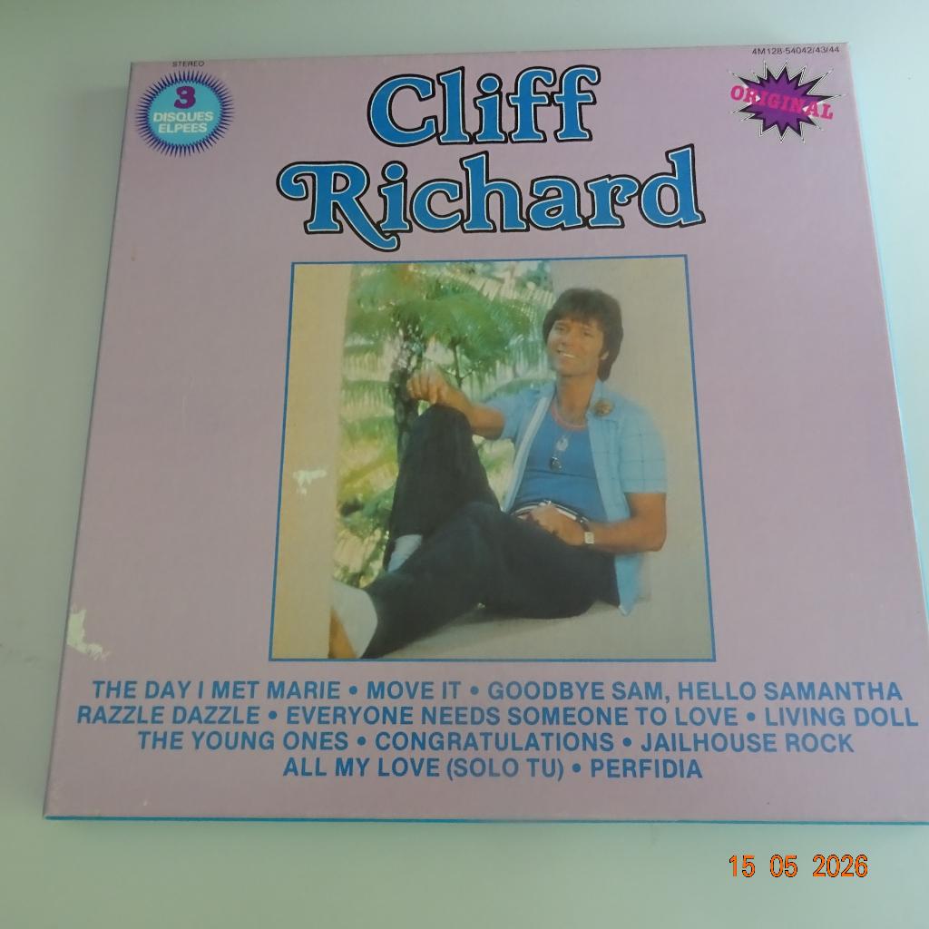 Cliff Richard - Cliff Richard (3lp-box), Boxset, Verzenden, Gebruikt, 12 inch