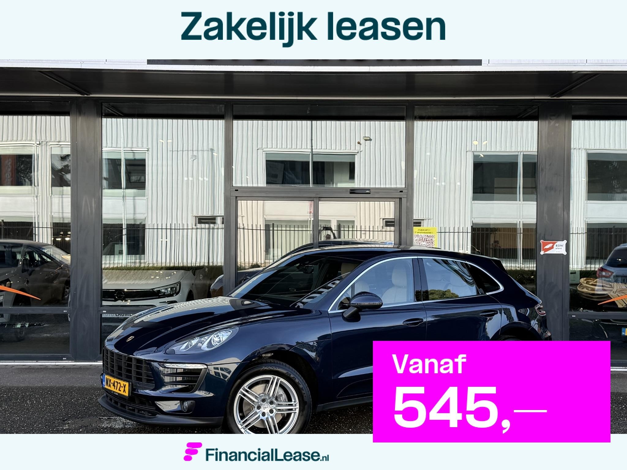 Porsche Macan 2.0 252 PK Trekhaak Automaat Luchtvering Navi, Automaat, Dealer onderhouden, Gebruikt, 4 cilinders