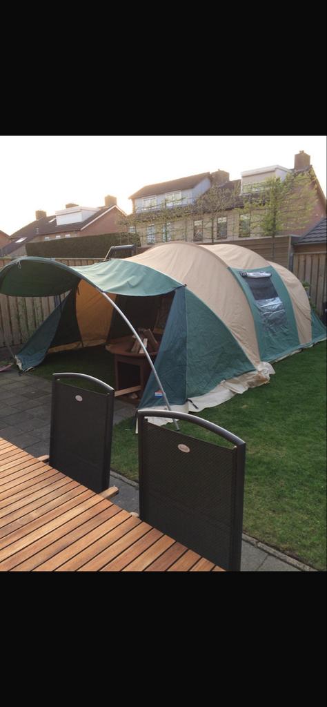 Cabanon Biscaya 370 tent met extra's, Caravans en Kamperen, Ophalen, Gebruikt, Tot en met 4