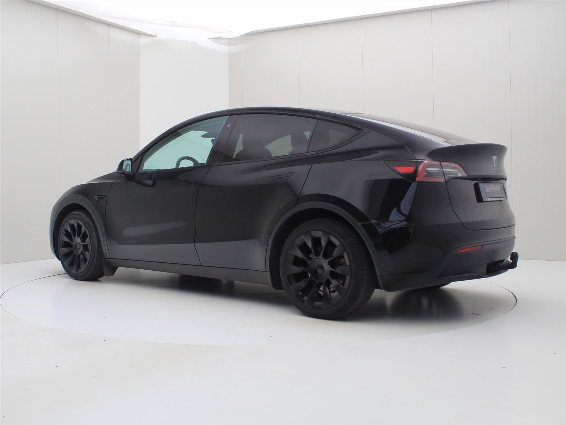 Tesla Model Y Long-Range AWD 92.6% SoH [ TREKHAAK+ENHANCED A, Auto's, Automaat, Gebruikt, Zwart, Zwart