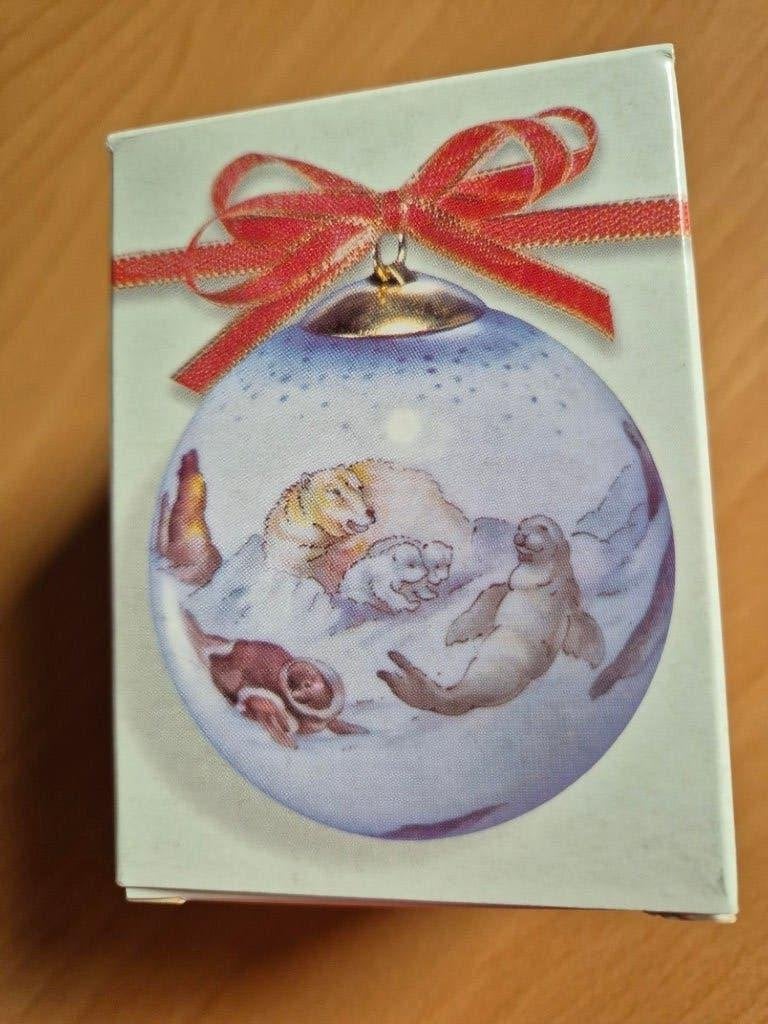Kerstbal Höchst Decor - zeedieren - porselein - 2000, Diversen, Ophalen of Verzenden, Nieuw