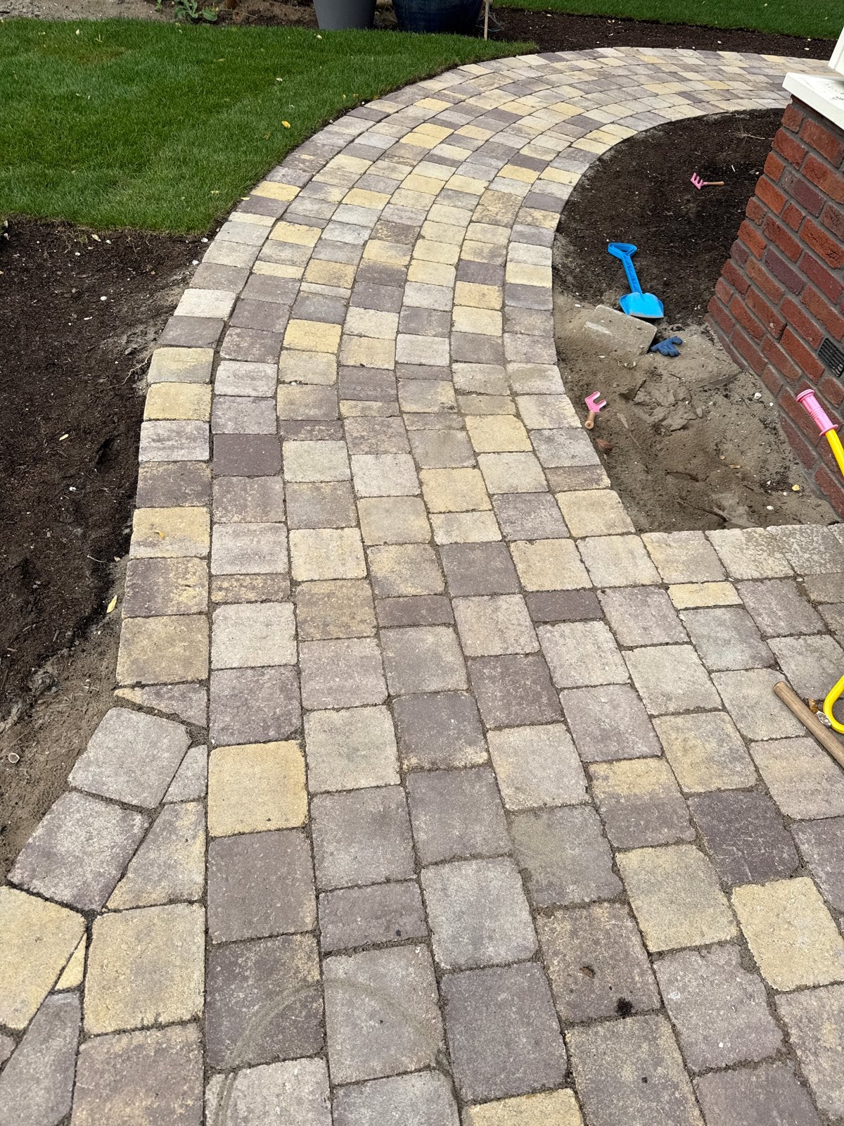 Marlux Stonehedge Camaraque 15x15 cm terrastegels (3,5 m2), Ophalen, Nieuw, Minder dan 5 m², Beton
